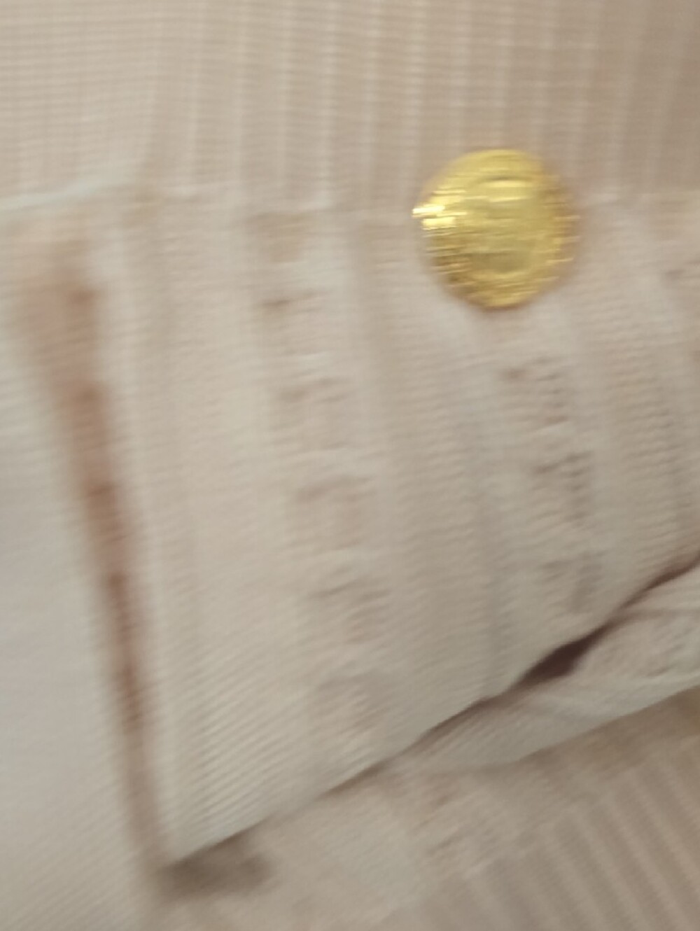 Celine Cream Cable-Knit Cardigan with Gold Buttons - Picture 9 of 13